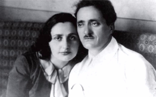 Nestor Lakoba ve eşi Sariya Lakoba