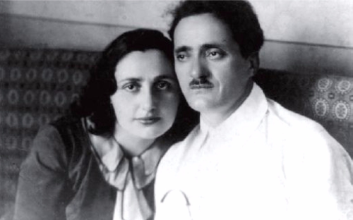 Nestor Lakoba ve eşi Sariya Lakoba Nestor Lakoba ve eşi Sariya Lakoba