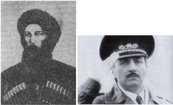 İmam Mansur ve Cahar Dudayev İmam Mansur ve Cahar Dudayev